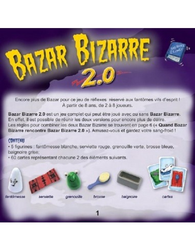 Pour tous les âges ! Jeu de réflexe et d'observation Bazar Bizarre 