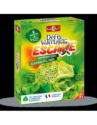 Défis nature escape : Opération camouflage