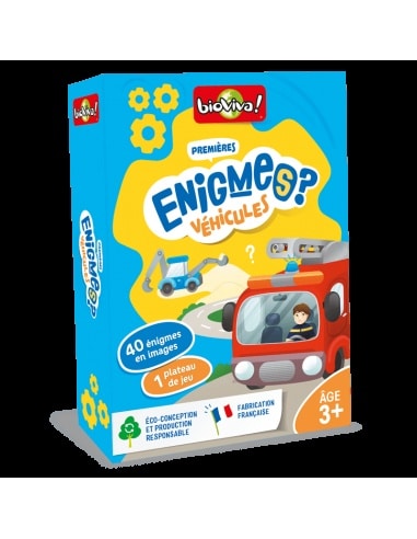 Mes premières énigmes : Véhicules