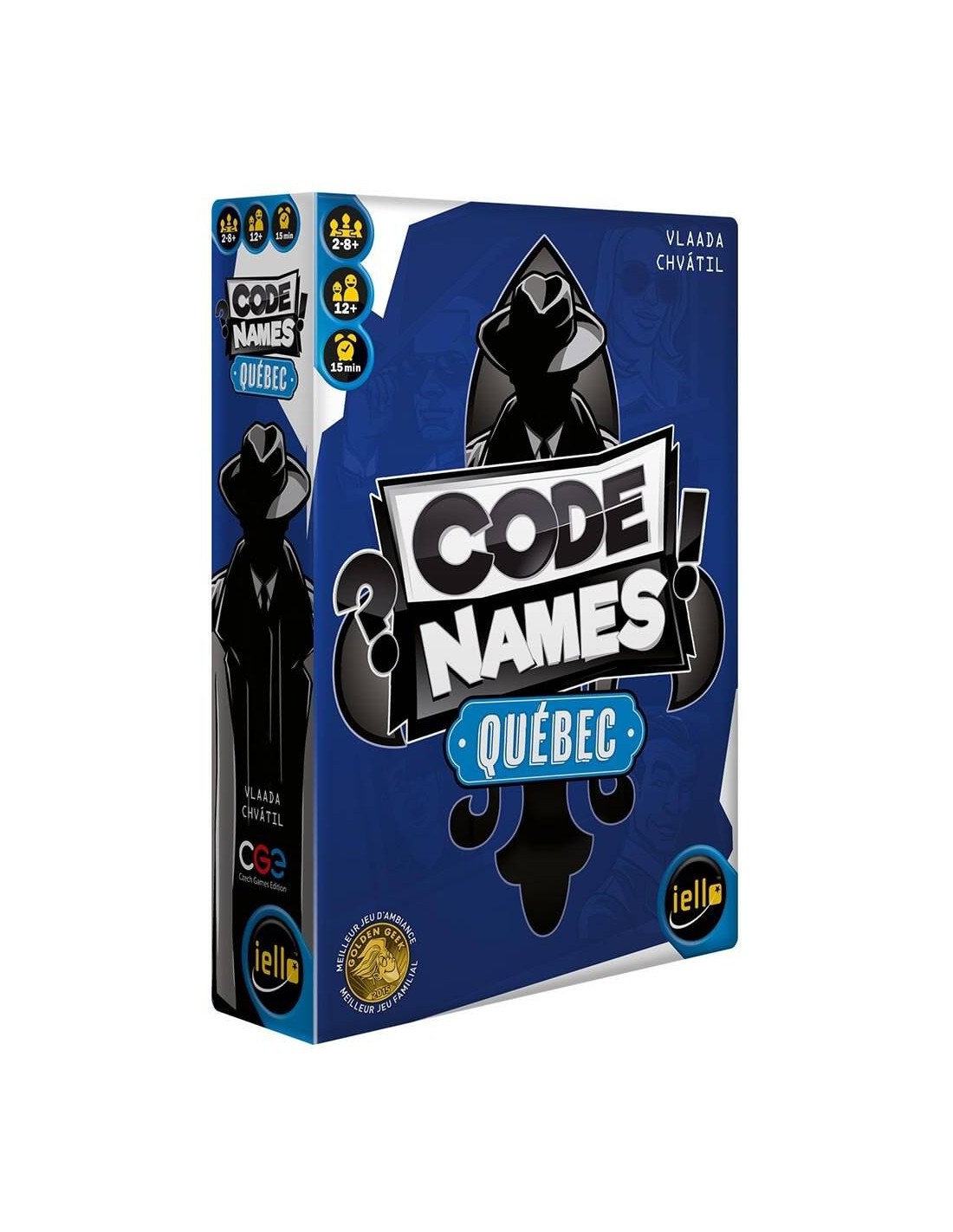 Code names Québec - Iello - Jeu d'association d'idées