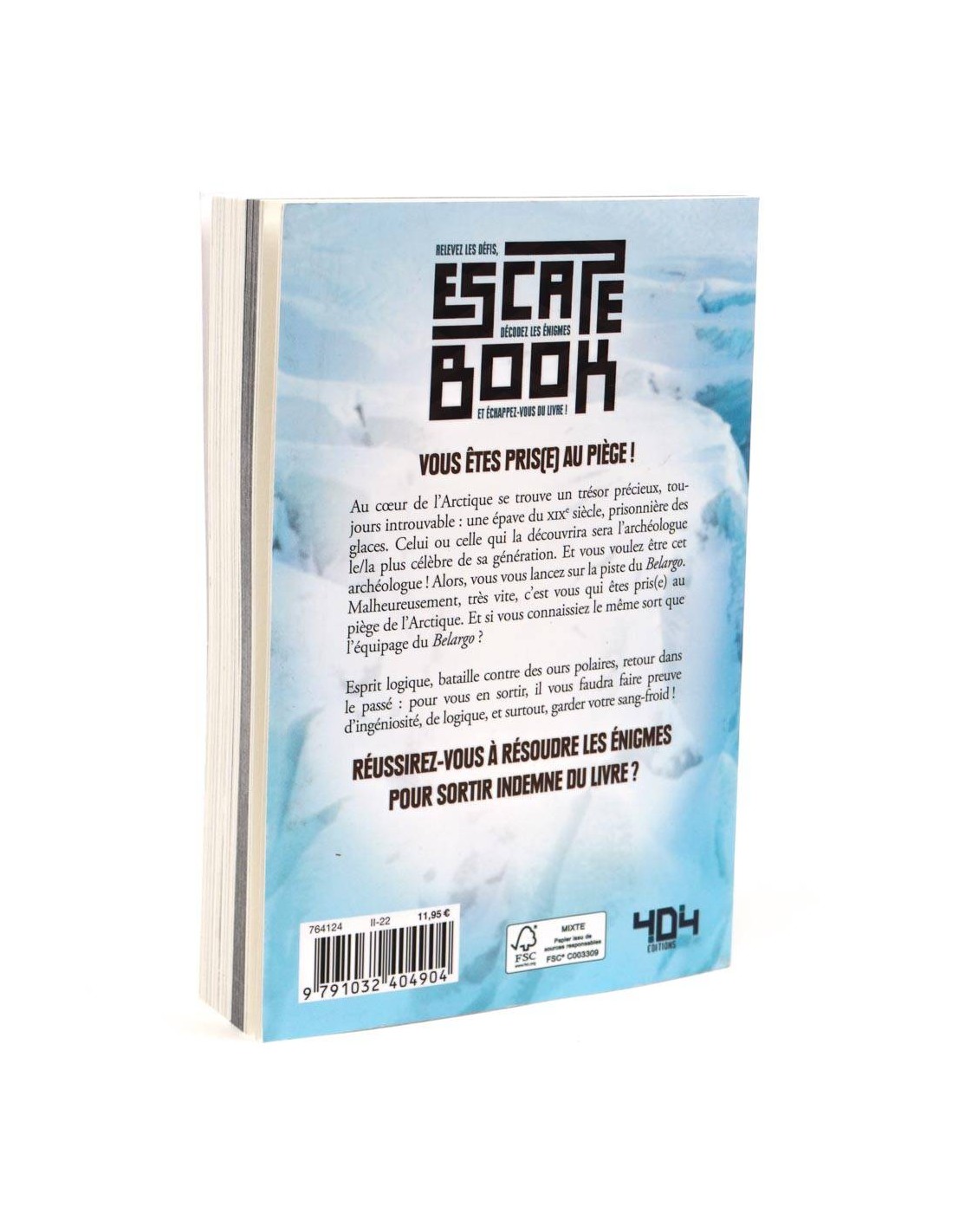 Escape Book - Fort Boyard Pièged Dans Le Fort - 404 Editions