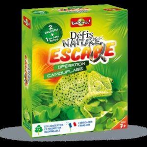 Défis nature escape - Opération camouflage - Bioviva - Jeu d'enquête