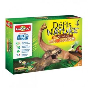 Défis nature : Grand jeu dinosaures - Bioviva - jeu écologique