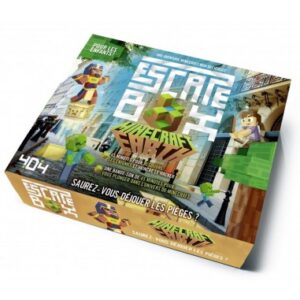 Escape box Minecraft earth - 404 éditions - Escape game coopératif