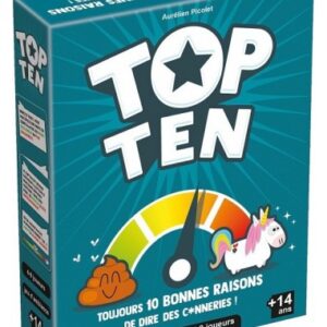 Top ten - Jeu d'ambiance coopératif
