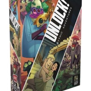Unlock 8 Mythic adventures - Space cowboys - Jeu d'énigmes coopératif