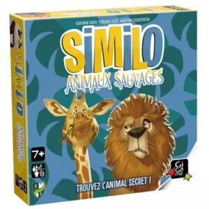 Similo animaux sauvages - Gigamic - Jeu coopératif de déduction