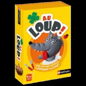 Au loup ! Nathan - Jeu de cartes coopératif pour les petits