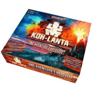 Escape box : Koh-lanta - Une aventure explosive - Éditions Dragon d'or