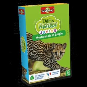 Défis nature junior - Mystères de la jungle - Bioviva - Jeu de cartes