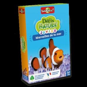 Défis nature junior - Merveilles de la mer - Bioviva - Jeu de cartes
