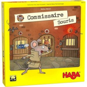 Commissaire souris - Haba - Jeu d'enquête et de mémoire