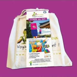 EnVoyaJeux Box Corée du Sud - Kit d'activités culturelles et ludiques