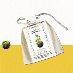7 miam autour du monde - EnVoyaJeux - Jeu de 7 familles écologique