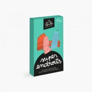 Le jeu de 7 familles qui se méritent - Super endroits - Minus éditions