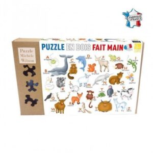 L'alphabet des animaux - Puzzle Michèle Wilson - 12 pièces