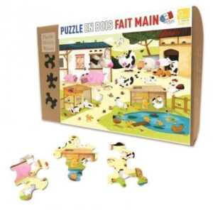 La ferme - Puzzle Michèle Wilson - 12 pièces