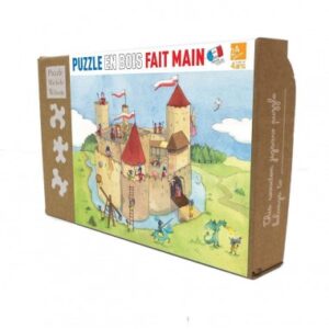 Panique au château fort - Puzzle Michèle Wilson - 24 pièces