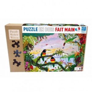 La jungle - Puzzle Michèle Wilson - 100 pièces - Fabriqué en France