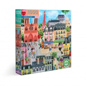Paris in a day - Puzzle Eeboo - 1000 pièces