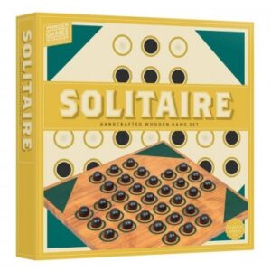 Solitaire bois vintage - Professor puzzle - Jeu traditionnel
