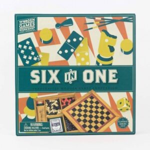 Six in one - Coffret de 6 jeux - Professor puzzle - Jeux traditionnels