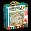 Brain trainer puzzle - Headu - Puzzle éducatif de 108 pièces