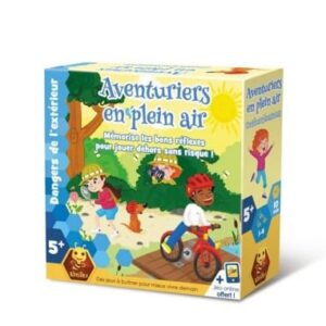 Aventuriers en plein air - Abeilles éditions - Jeu coopératif éducatif