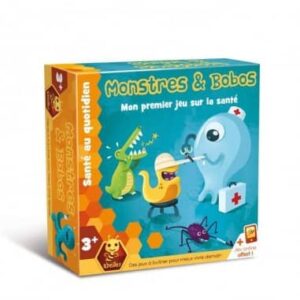 Monstres et bobos - Abeilles éditions - Jeu de loto éducatif