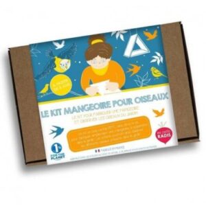 Kit mangeoire à oiseaux - Les petits radis - Jeux de traverse
