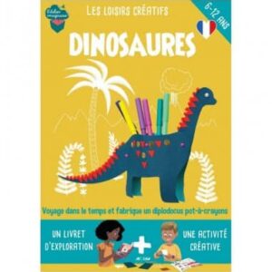 Kit créatif - Dinosaures - L'atelier imaginaire - Jeux de traverse