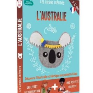 Kit créatif - L'Australie - L'atelier imaginaire - Jeux de traverse