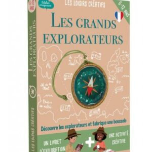 Kit créatif - Les grands explorateurs - L'atelier imaginaire - Jeux de traverse