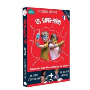 Kit créatif - Super-héros - L'atelier imaginaire - Jeux de traverse