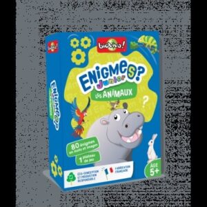 Énigmes junior : Les animaux - Bioviva - Jeu d'énigmes éco-conçu