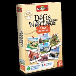 Défis nature : Pays du monde - Bioviva - Jeu de cartes écologique