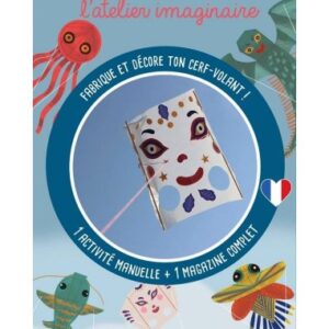 Kit créatif - Le cerf-volant - L'atelier imaginaire - Jeux de traverse