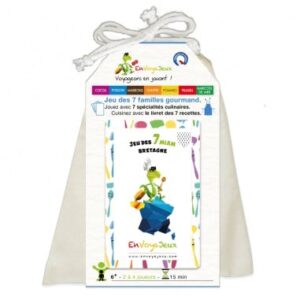 7 miam - Bretagne - Envoyajeux - Jeu de 7 familles écologique