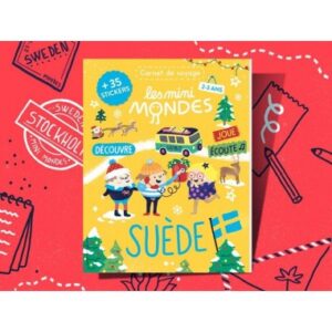 Les mini mondes Suède 2-3 ans - Carnet d'activités autour du voyage