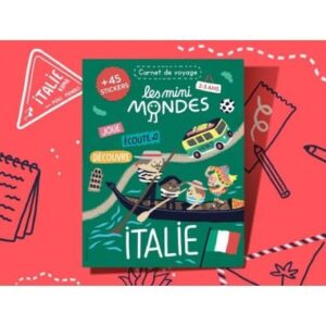 Les mini mondes Italie 2-3 ans - Carnet d'activités autour du voyage