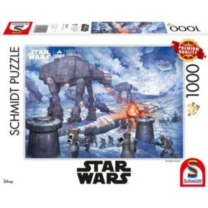 Puzzle Star wars - La bataille de Hoth 1000 pièces - Schmidt