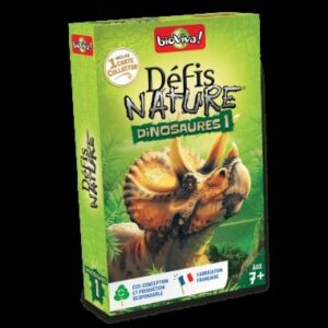 Défis nature : Dinosaures 1 (2022) - Bioviva - Jeu de cartes écoconçu