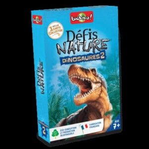Défis nature : Dinosaures 2 (2022) - Bioviva - Jeu de cartes écoconçu