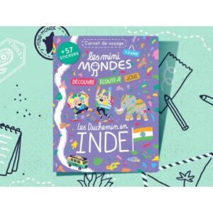 Les mini mondes Inde 1-3 ans - Carnet d'activités autour du voyage
