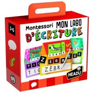 Mon labo d'écriture Montessori - Headu - Jeu éducatif