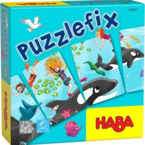 Puzzlefix - Haba - Jeu de rapidité et d'assemblage