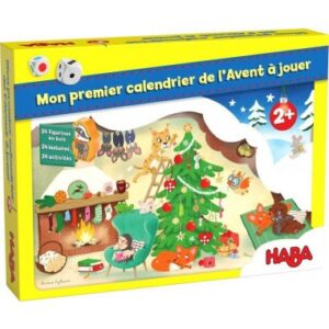 Calendrier de l'avent à jouer : Noël chez la famille Ours - Haba