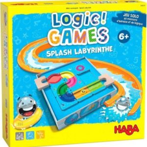 Logic games : Splash labyrinthe -Haba - Jeu de logique en solo