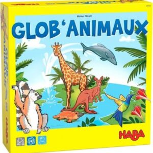 Glob' animaux - Haba - Jeu d'énigmes captivant sur les animaux