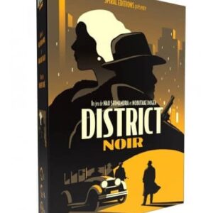 District noir - Spiral éditions - Jeu de stratégie - 2 joueurs